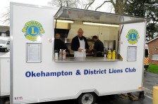 Okehampton Lions Catering Caravan